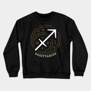 Sagittarius Zodiac Star Sign Birthday Gift T-Shirt Crewneck Sweatshirt